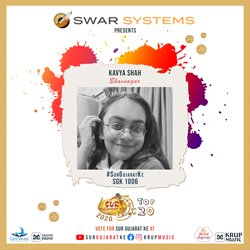 Sur Gujarat Ke Semi final 2020 - Kavya Shah